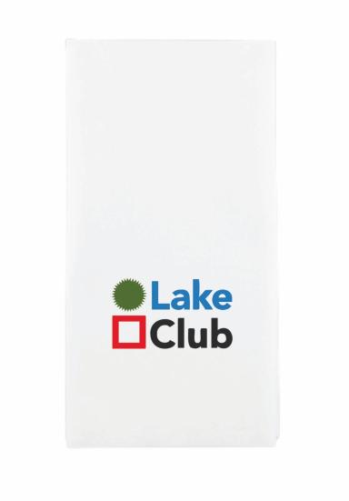 White Linen Like Four Color Guest Towels