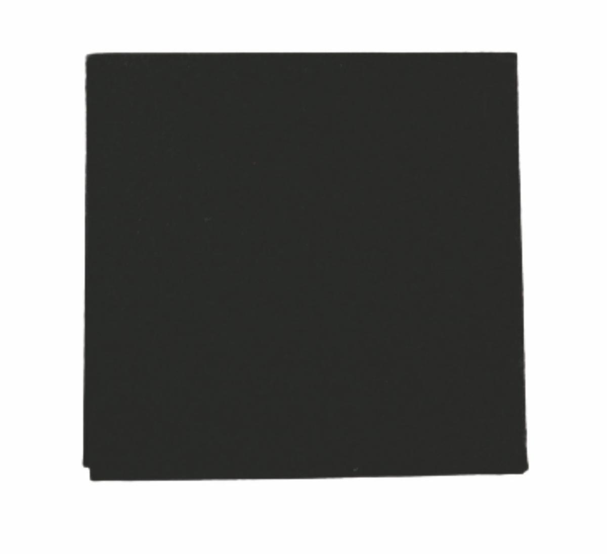 Linen Like Black Beverage Napkins