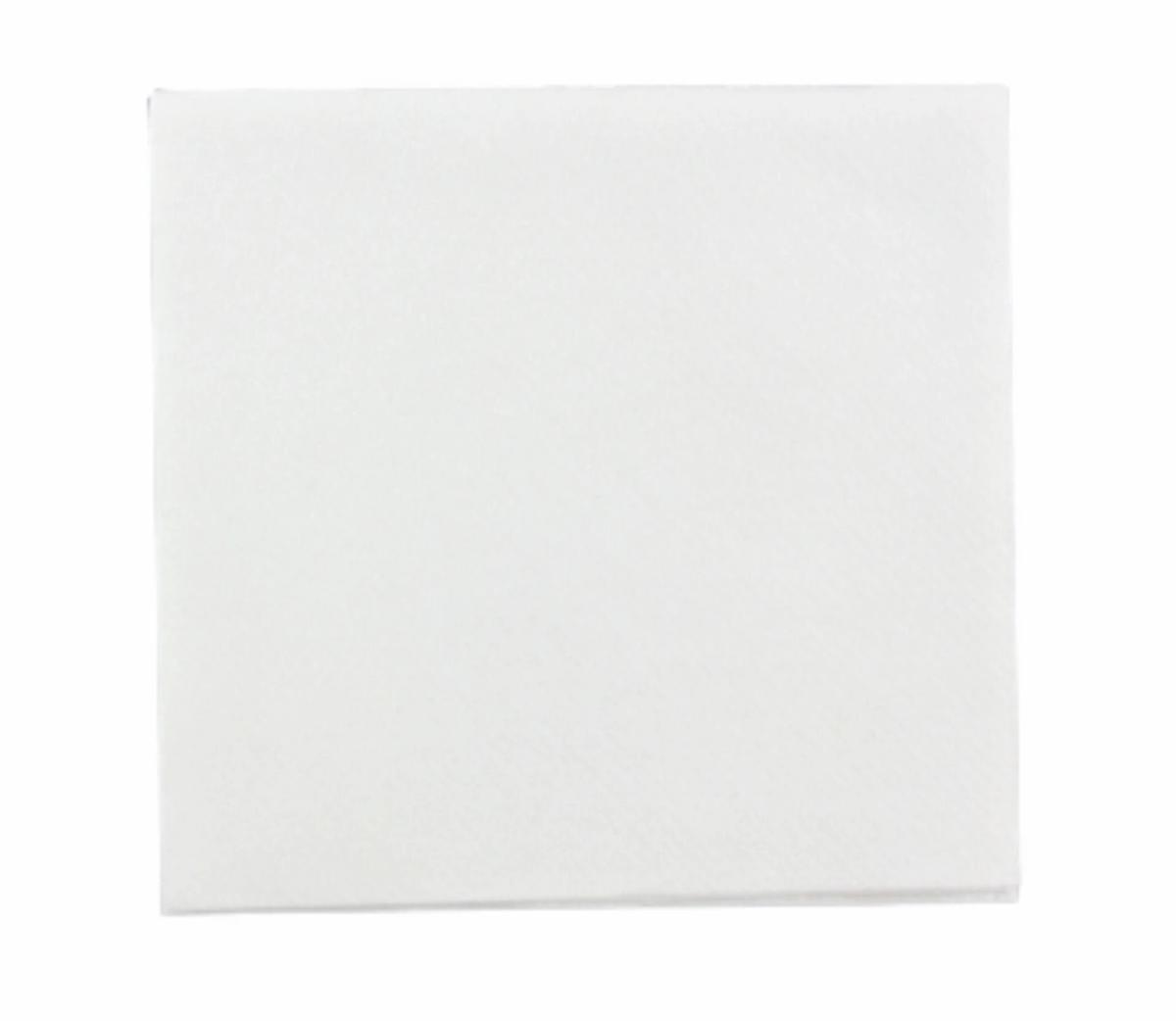 Linen Like White Beverage Napkins