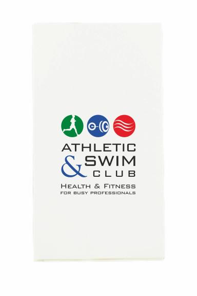 White 3 Ply Four Color Guest Towels