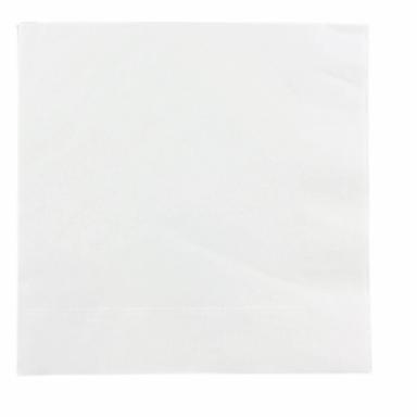 White Linen Like Four Color Luncheon Napkins