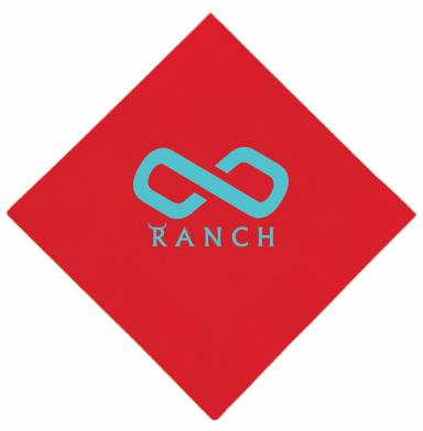 Red 3 Ply Beverage Napkins