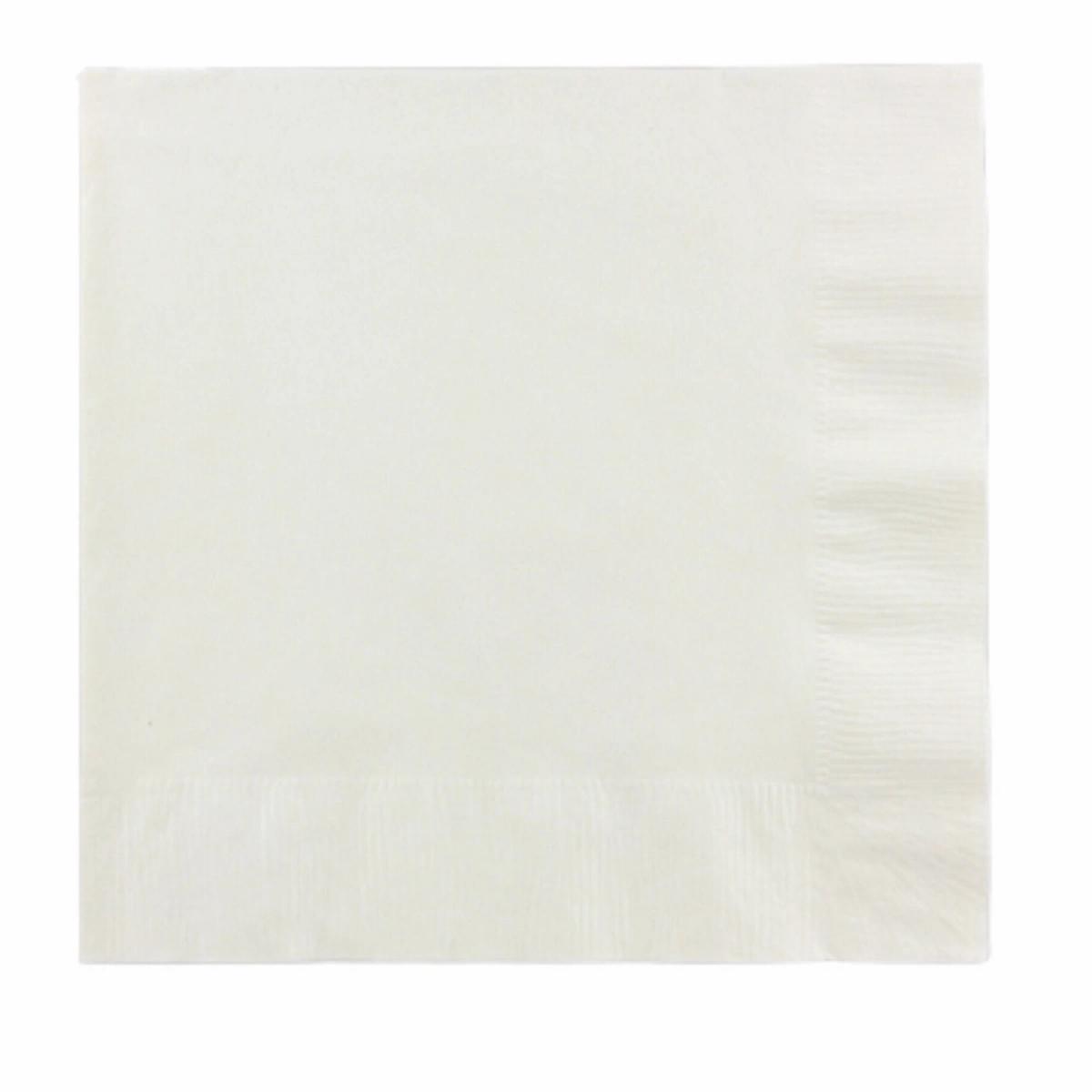 White 3 Ply Luncheon Napkins