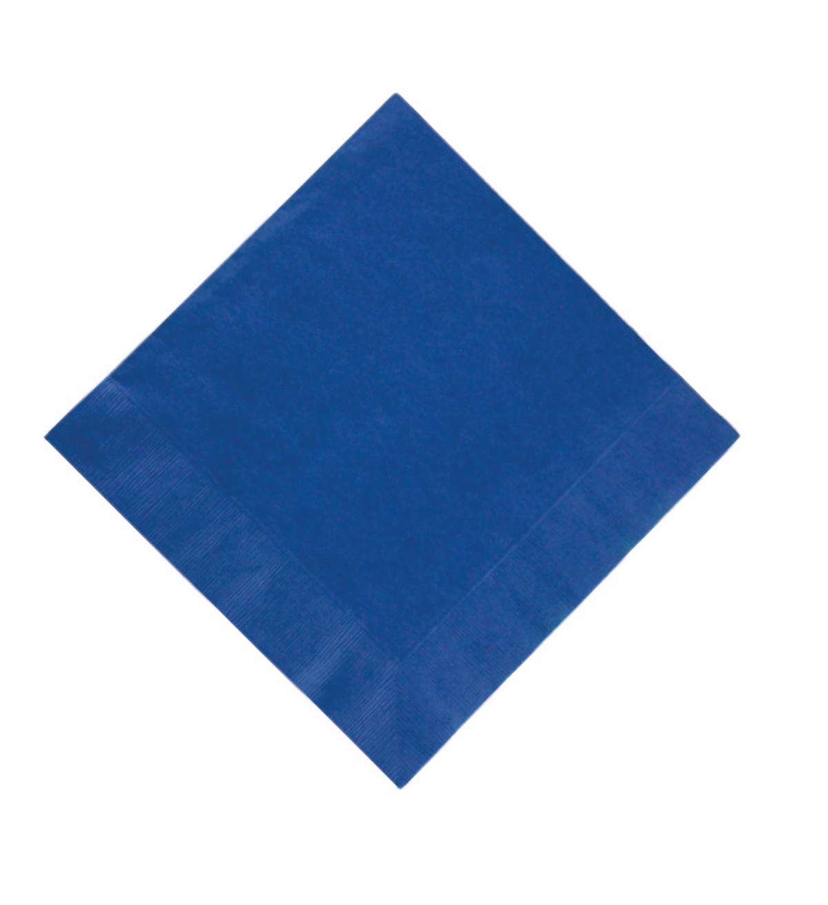 Royal Blue 3 Ply Beverage Napkins