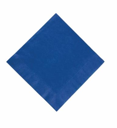 Royal Blue 3 Ply Beverage Napkins