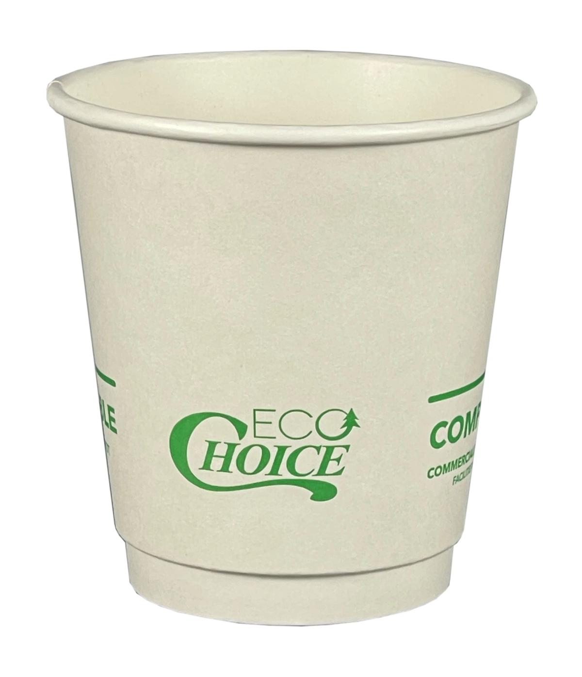 10 Oz. White Eco-Choice Insulated Cup