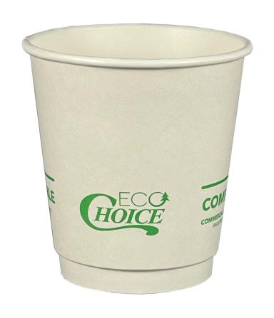 10 Oz. White Eco-Choice Insulated Cup