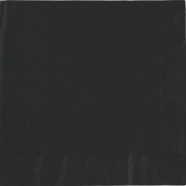 Black 3 Ply Dinner Napkins