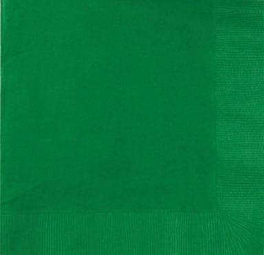 Emerald Green 3 Ply Dinner Napkins