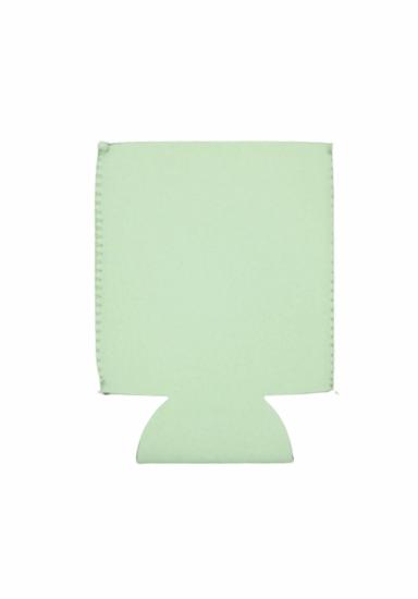 Sage Green Neoprene Flat Can Cooler