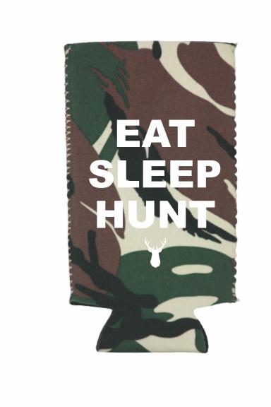 Camo Neoprene Slim Can Cooler