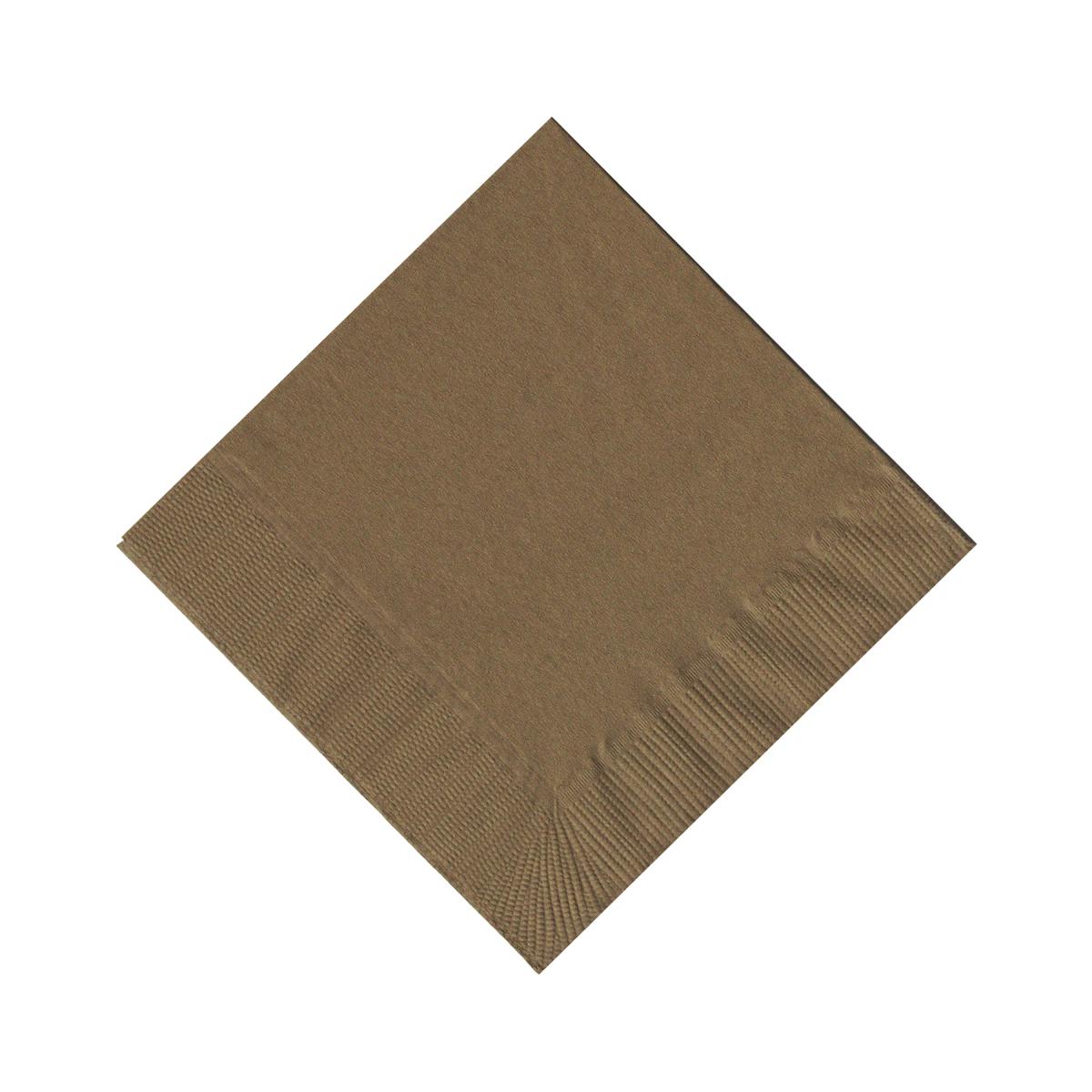 Gold 3 Ply Beverage Napkins