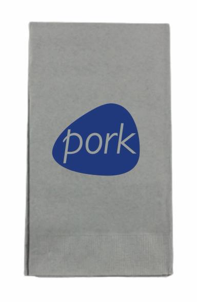 Silver 3 Ply Paper Guest Towels