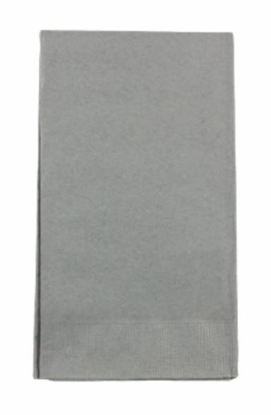 Silver 3 Ply Paper Guest Towels