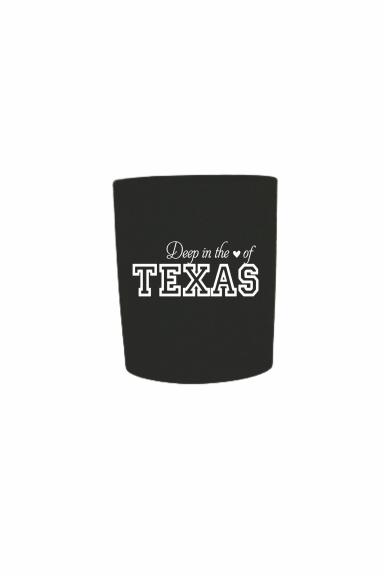 Black Foam Round Can Cooler
