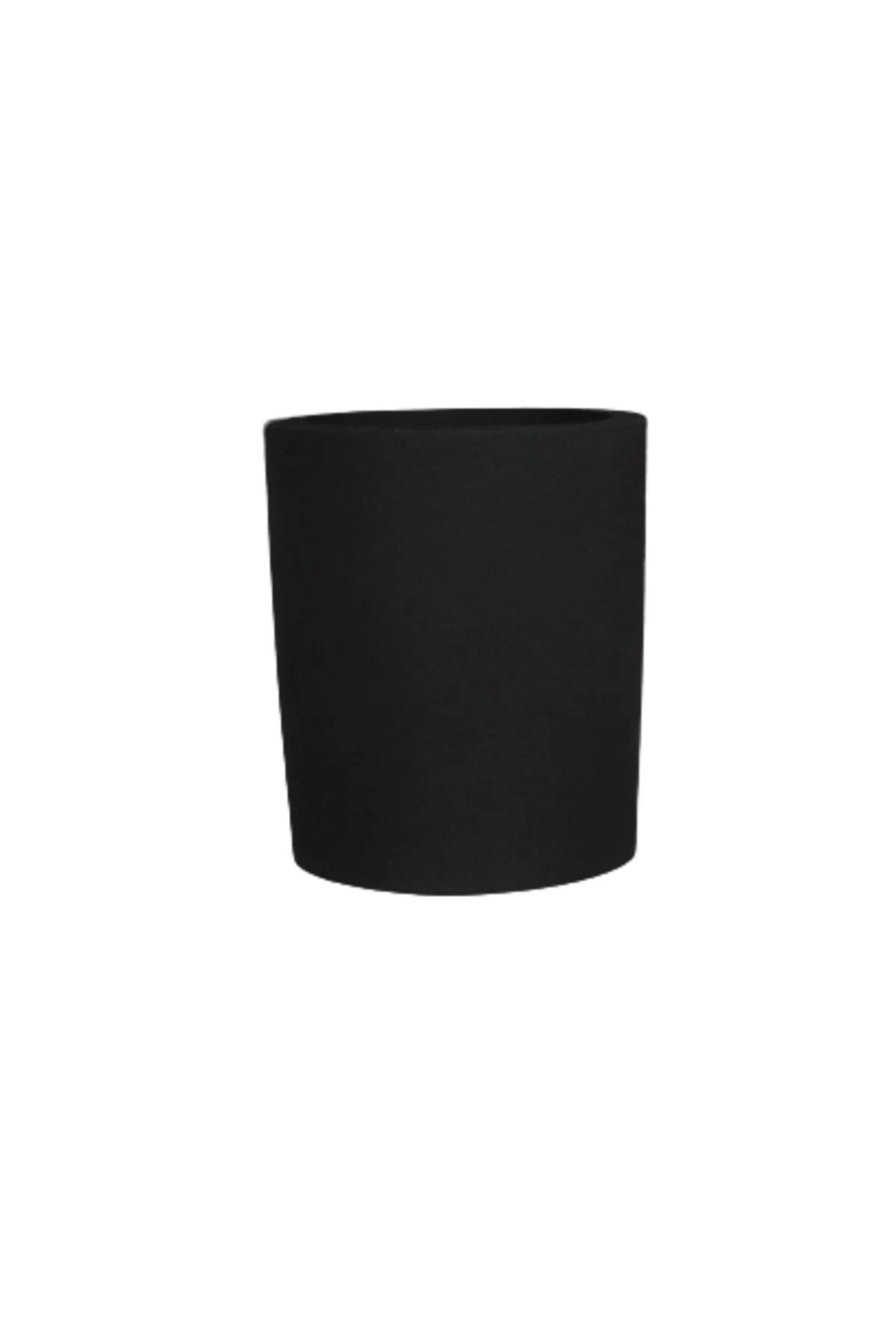 Black Foam Round Can Cooler