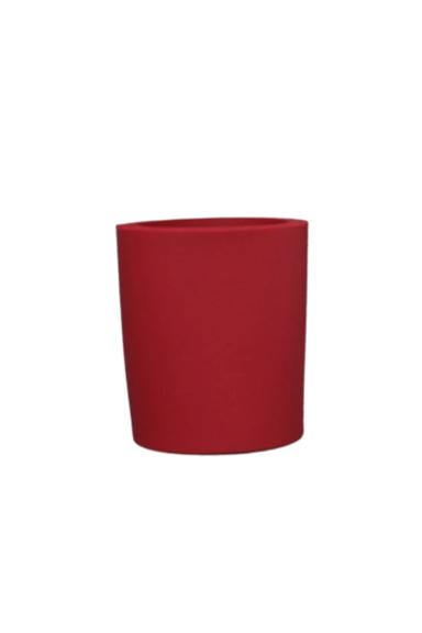 Red Foam Round Can Cooler