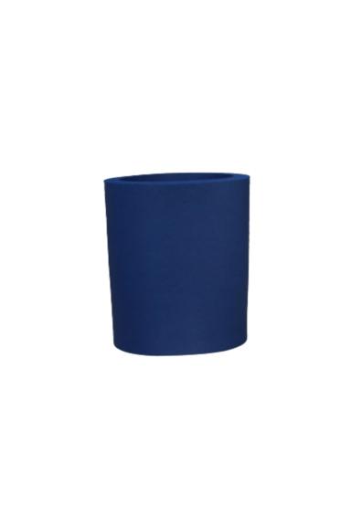 Royal Blue Foam Round Can Cooler