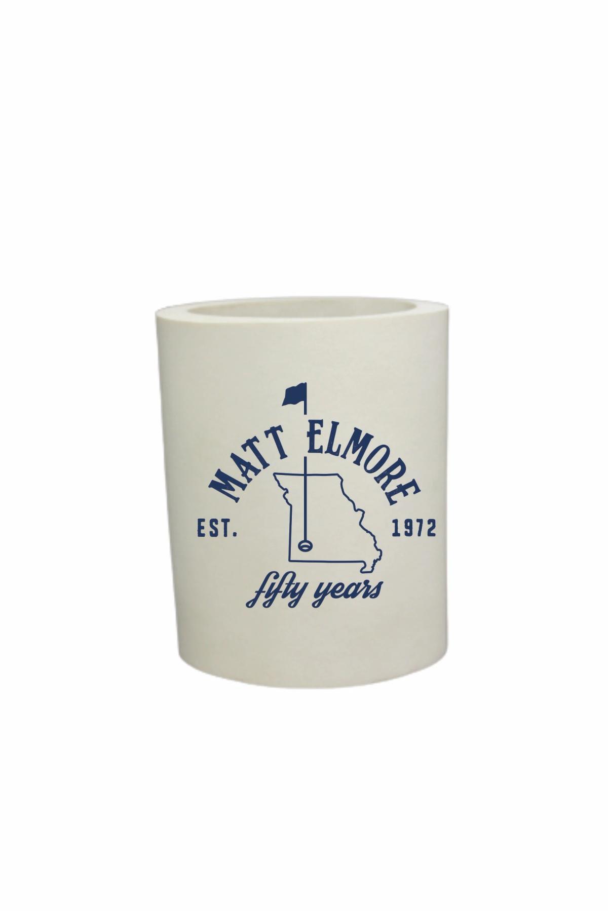 Natural Foam Round Can Cooler