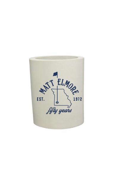 Natural Foam Round Can Cooler