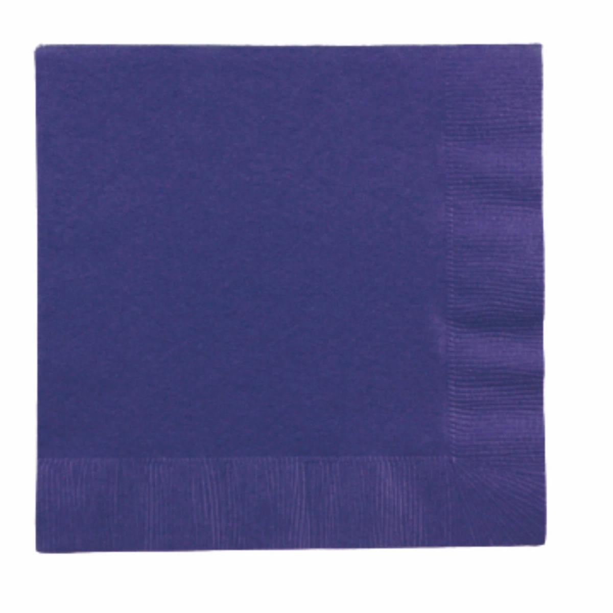 Purple 3 Ply Luncheon Napkins