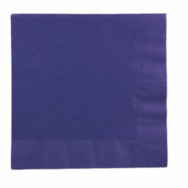 Purple 3 Ply Luncheon Napkins
