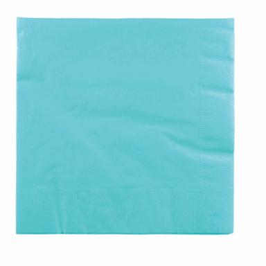 Turquoise Blue 3 Ply Luncheon Napkins