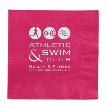 Magenta 3 Ply Luncheon Napkins