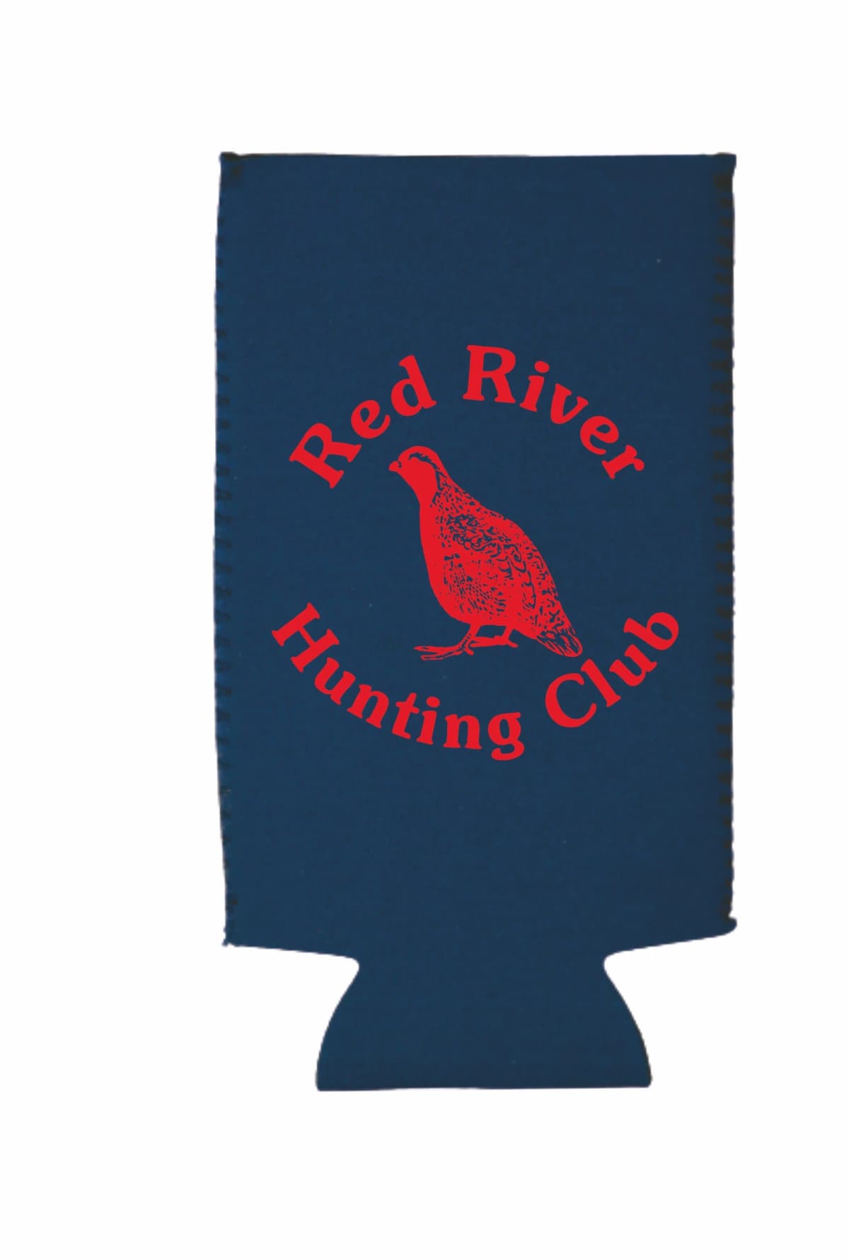 Navy Blue Neoprene Slim Can Cooler