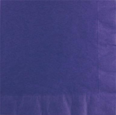 Purple 3 Ply Dinner Napkins