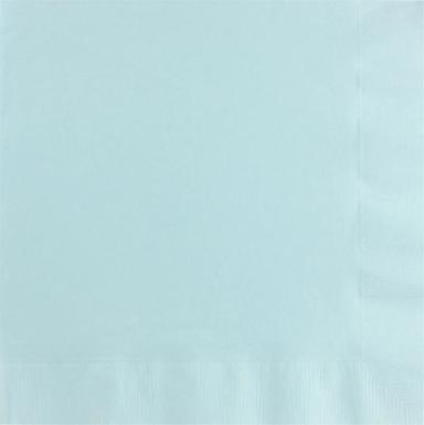Pastel Blue 3 Ply Dinner Napkins