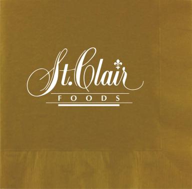 Gold 3 Ply Dinner Napkins