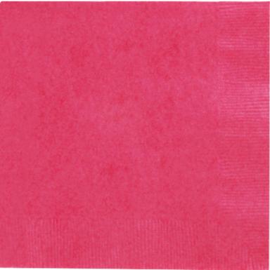 Magenta Red 3 Ply Dinner Napkins