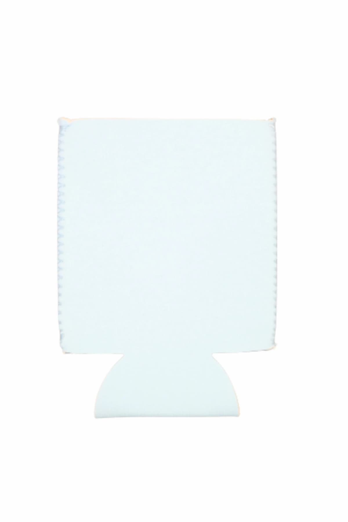 Placid Blue Neoprene Flat Can Cooler