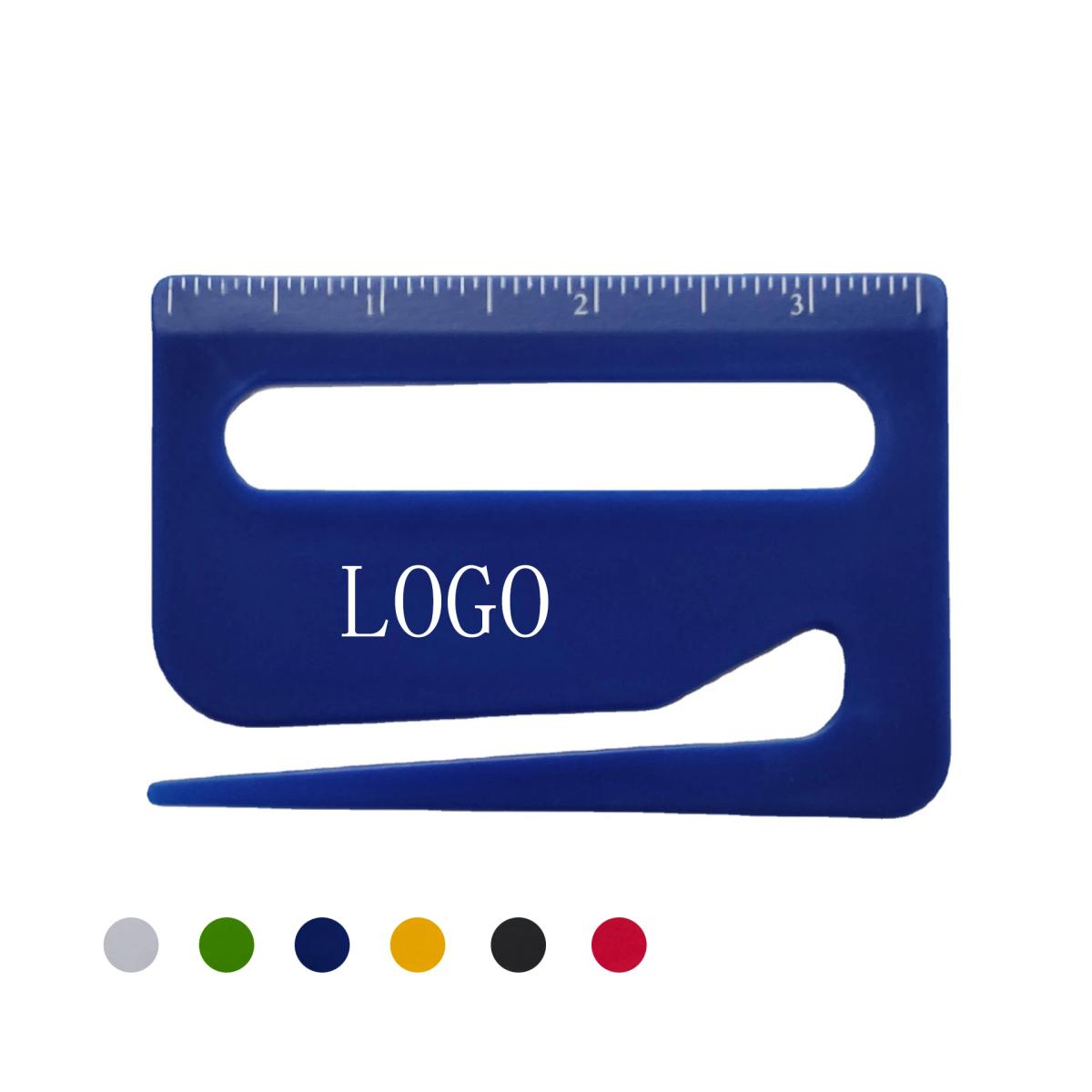 3 In 1 Envelope Opener Letter Slitter Magnifying Glass Ruler Multi-functional Tool