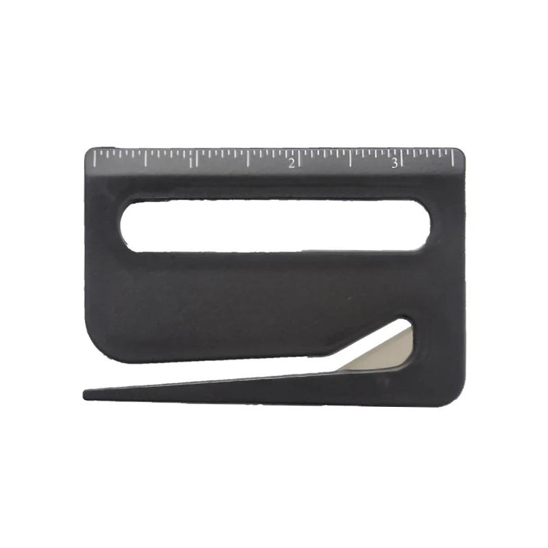 3 In 1 Envelope Opener Letter Slitter Magnifying Glass Ruler Multi-functional Tool