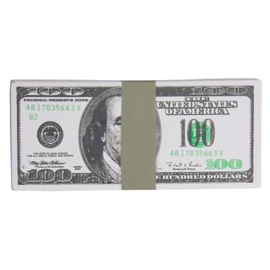 $100 Bill Stack Squeezies® Stress Reliever