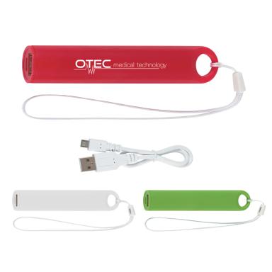 UL Listed Cylindrical Charger With Wrist Strap