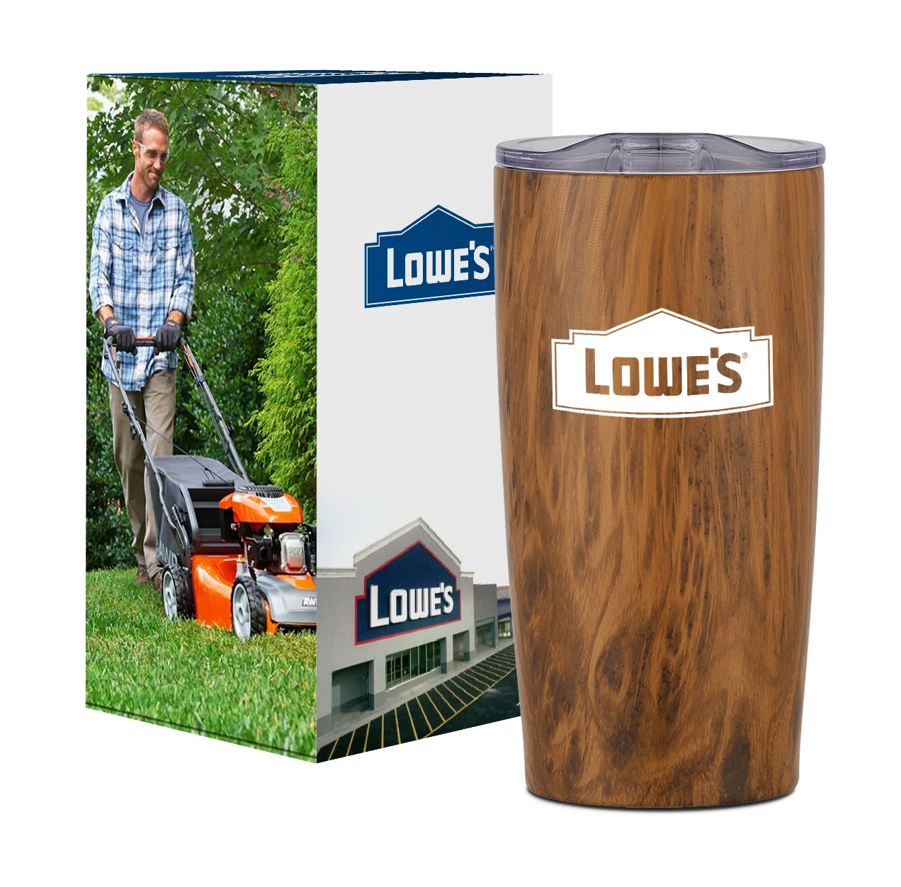 20 Oz. Woodtone Himalayan Tumbler With Custom Box