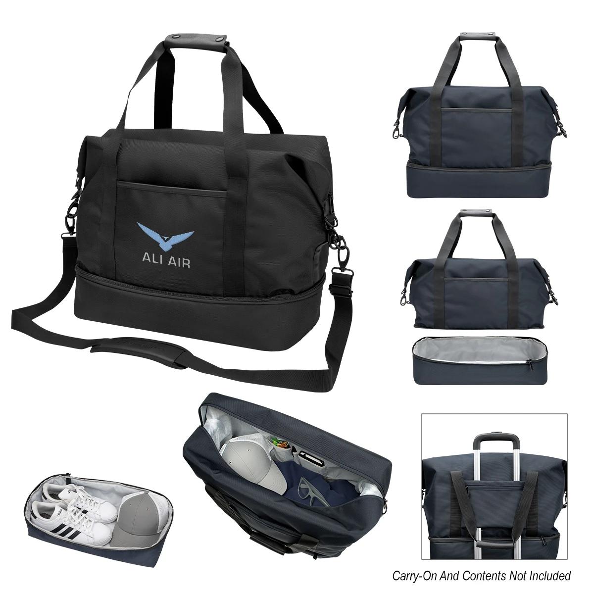 Cutter & Buck® Travel Collection Drop Bottom Weekender