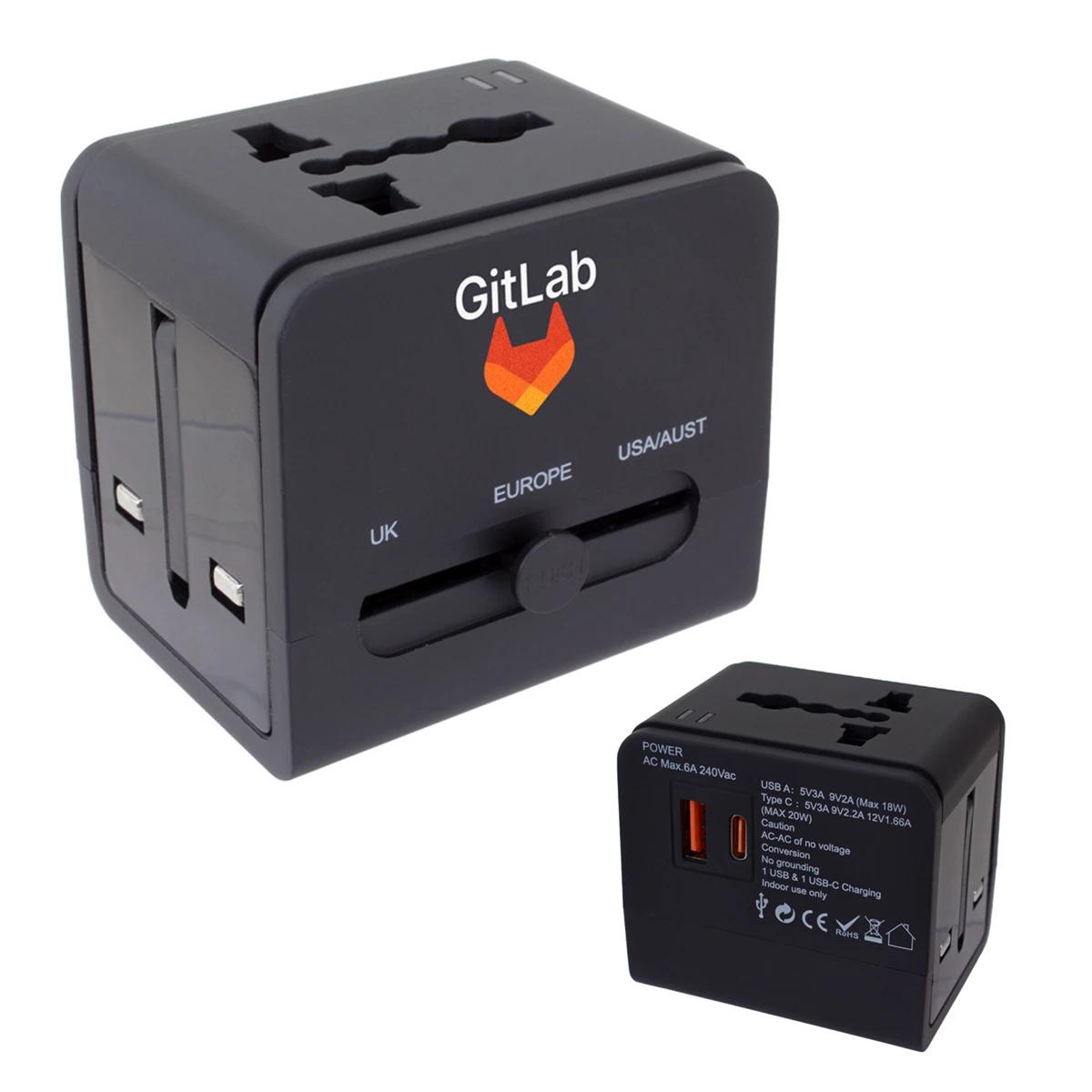 20W Universal Travel Adapter With Type-C