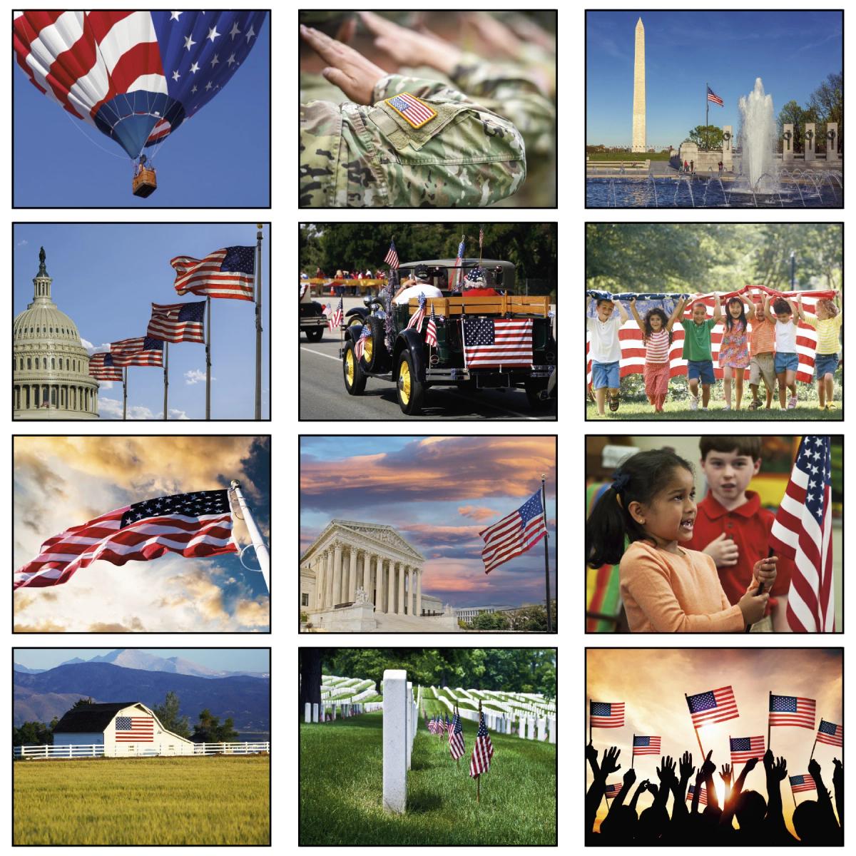 2026 America! Wall Calendar - Spiral