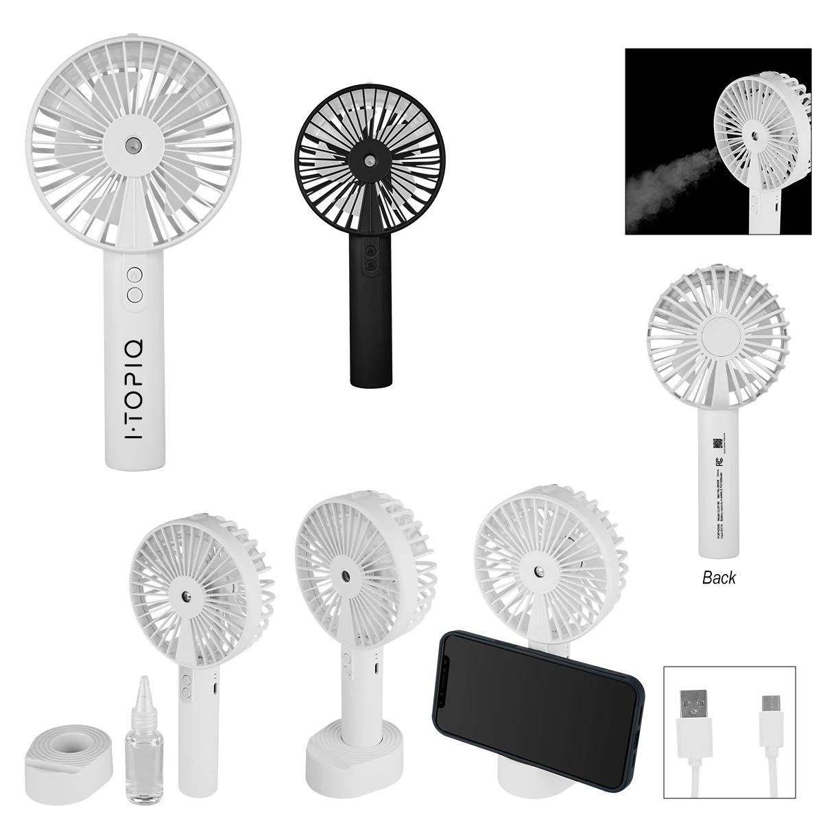 Mist Fan With Phone Stand