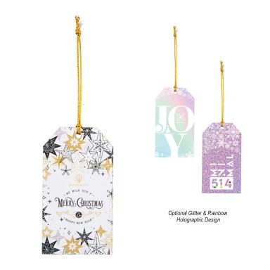 Wood Ornament - Gift Tag