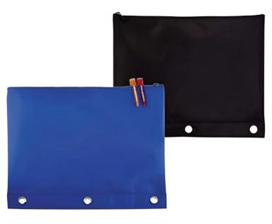 3 Hole Nylon Zippered Pouch