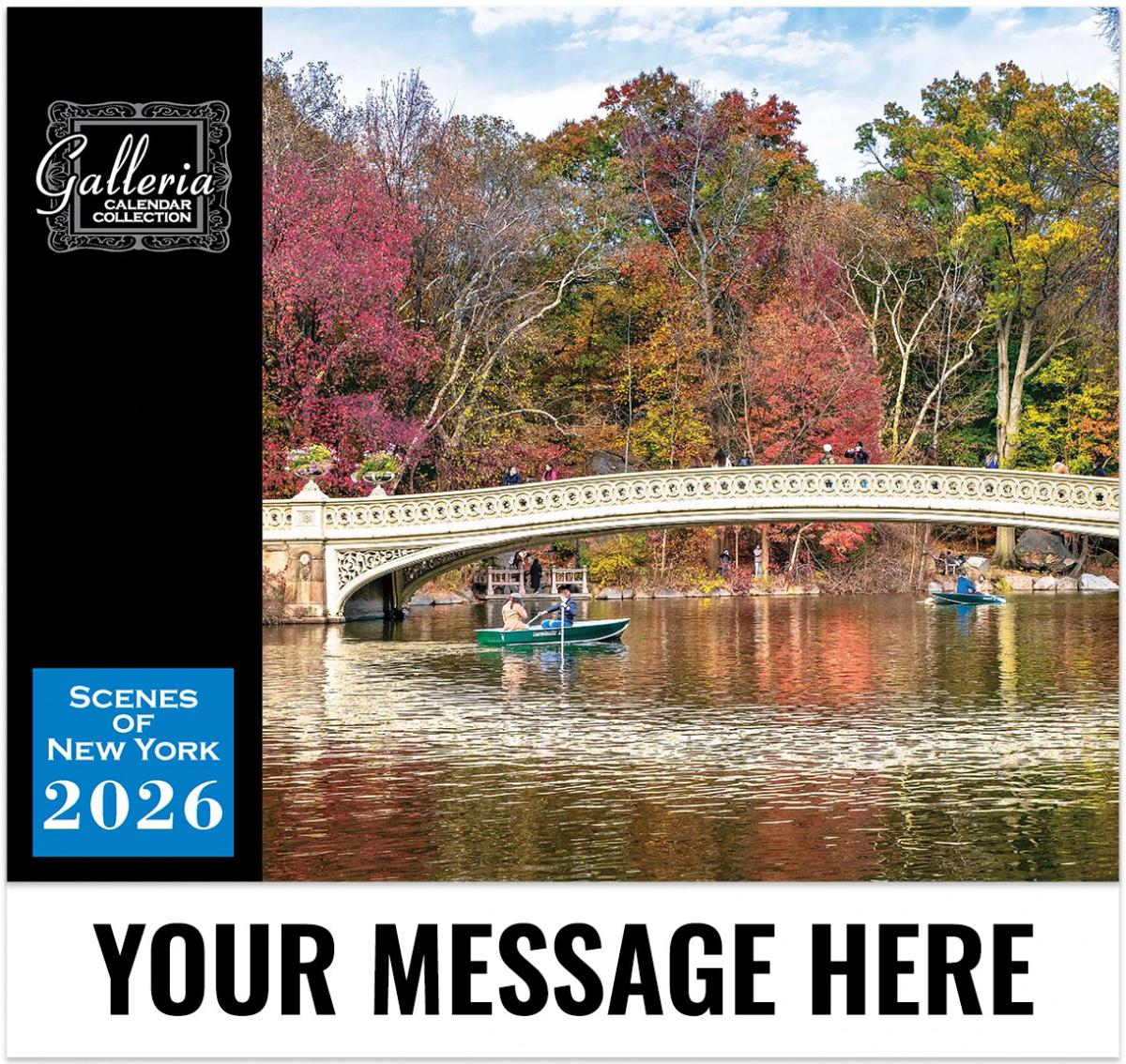 Galleria Wall Calendar 2026 Scenes Of New York