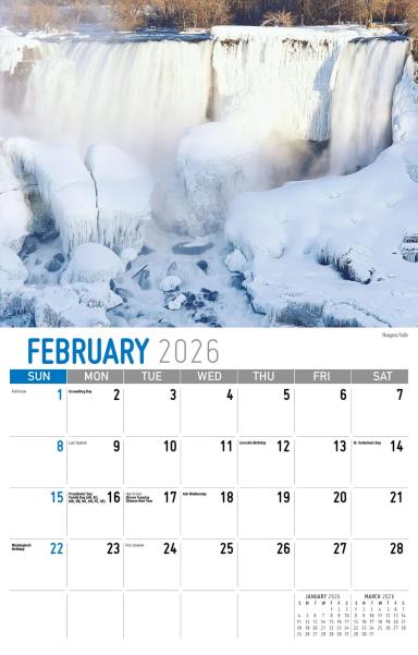 Galleria Wall Calendar 2026 Scenes Of New York