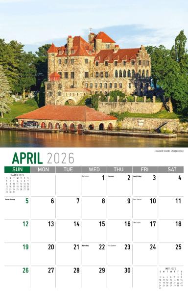Galleria Wall Calendar 2026 Scenes Of New York