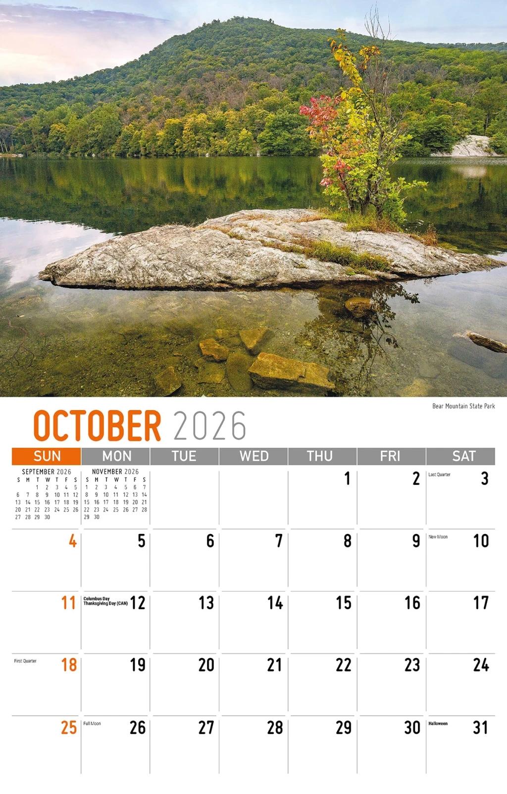 Galleria Wall Calendar 2026 Scenes Of New York