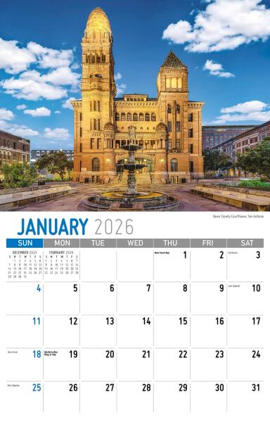 Galleria Wall Calendar 2026 Living Healthy